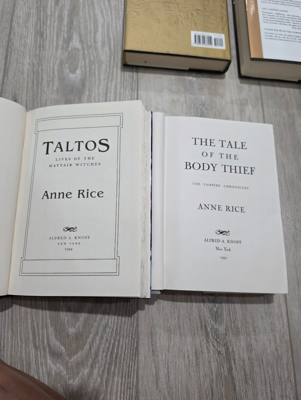 Anne Rice 1st Edition Hardbacks - Picture 5 of 10